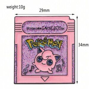 Pocket Monsters 1 PC Cute Cartoon Alloy Brooch Pocket Monsters Character Metal